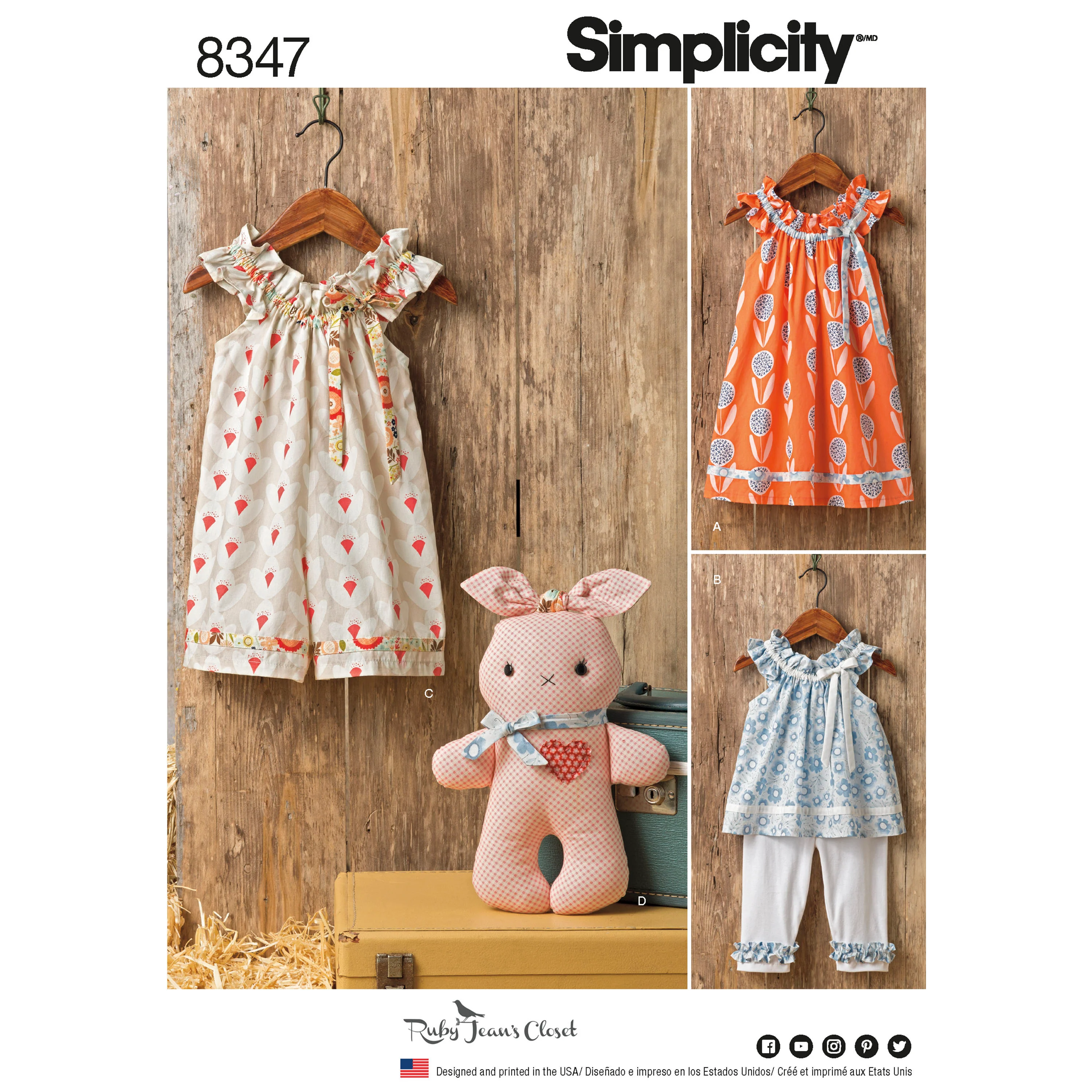 Simplicity Dresses, Tops and Capris S8347 - Image 2