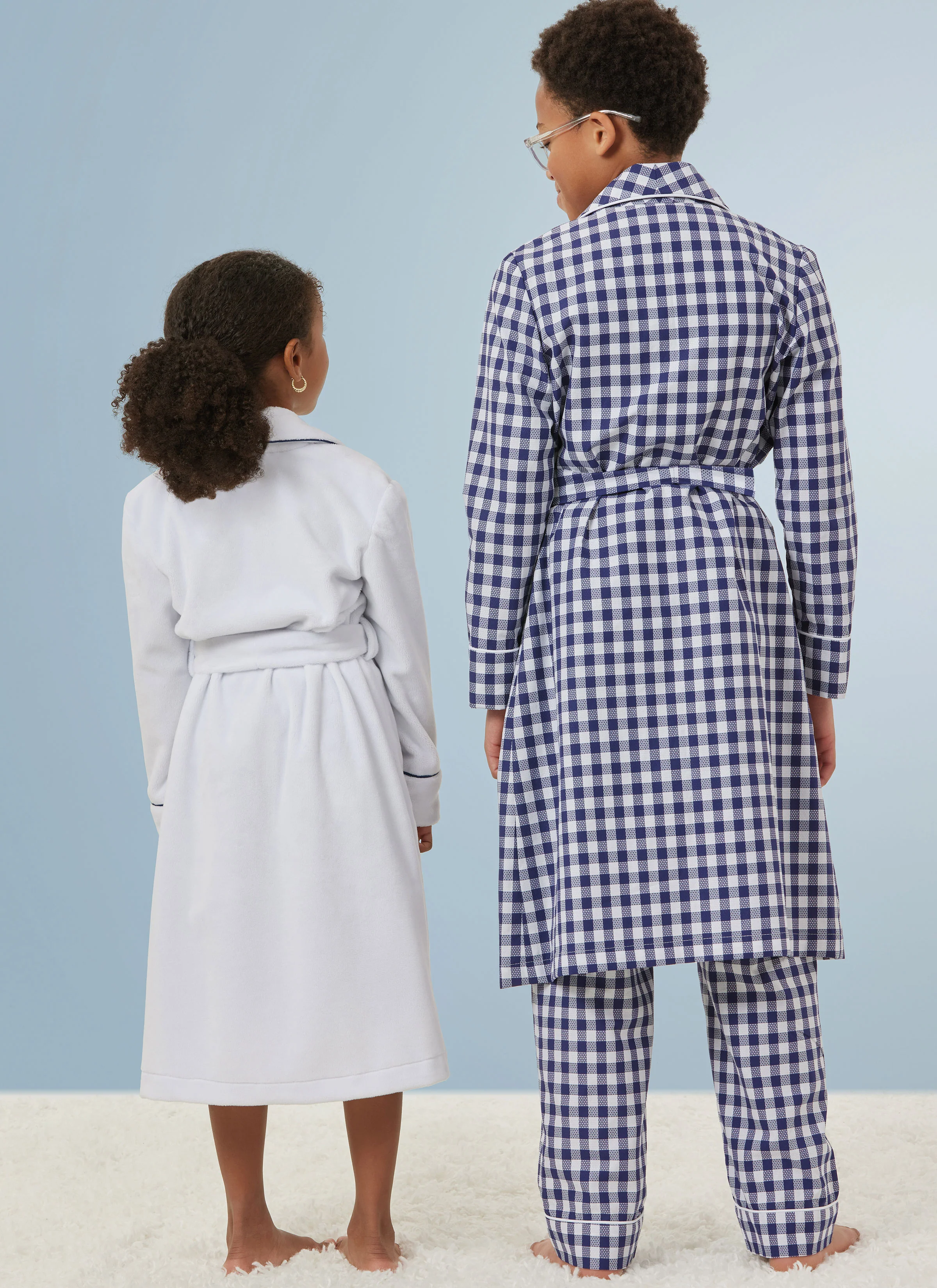 Simplicity Girls' and Boys' and Adults' Robe, Shorts and Trousers S3109 - Image 8