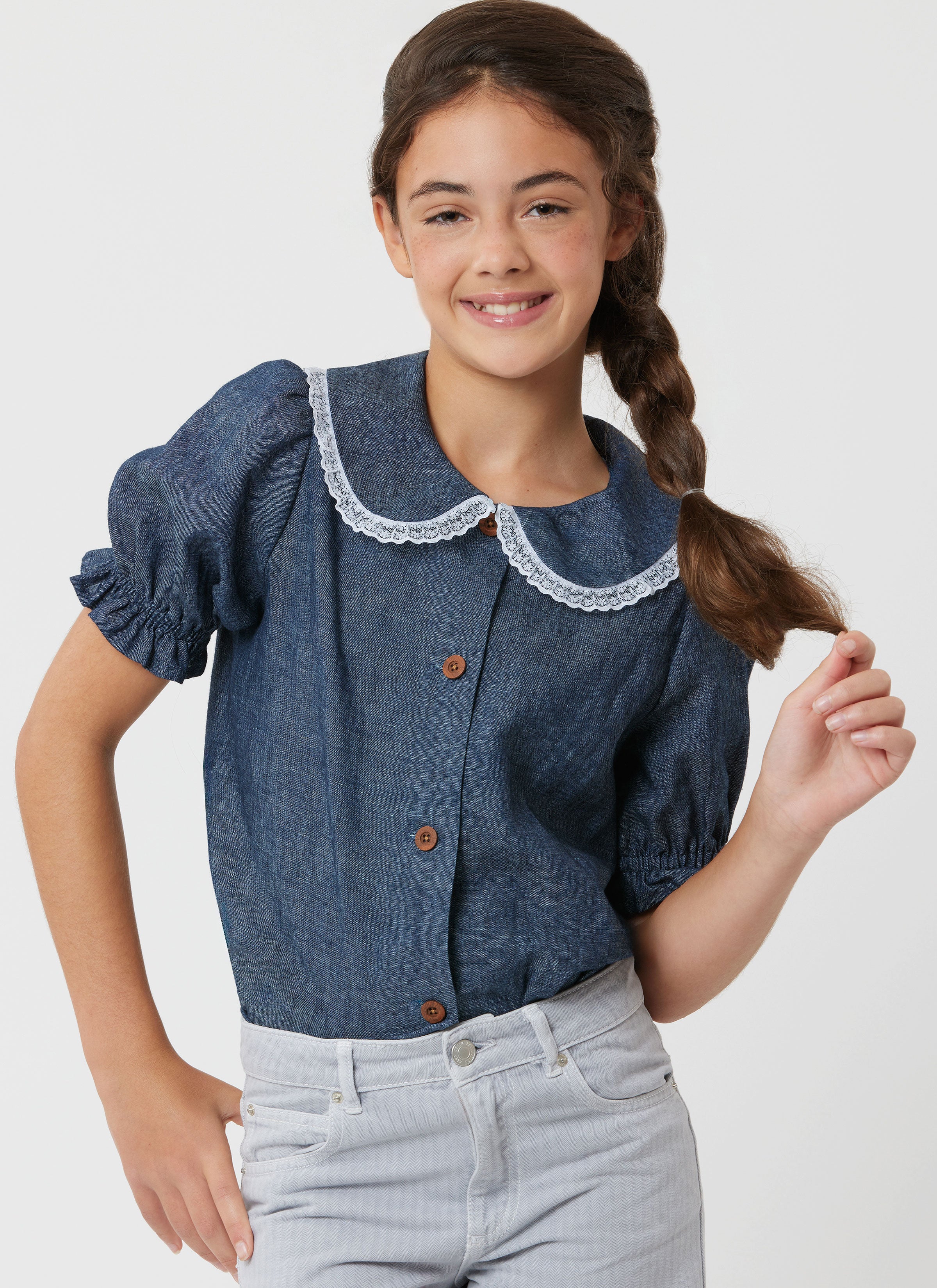 Simplicity Girls' Tops S3077 - Image 3