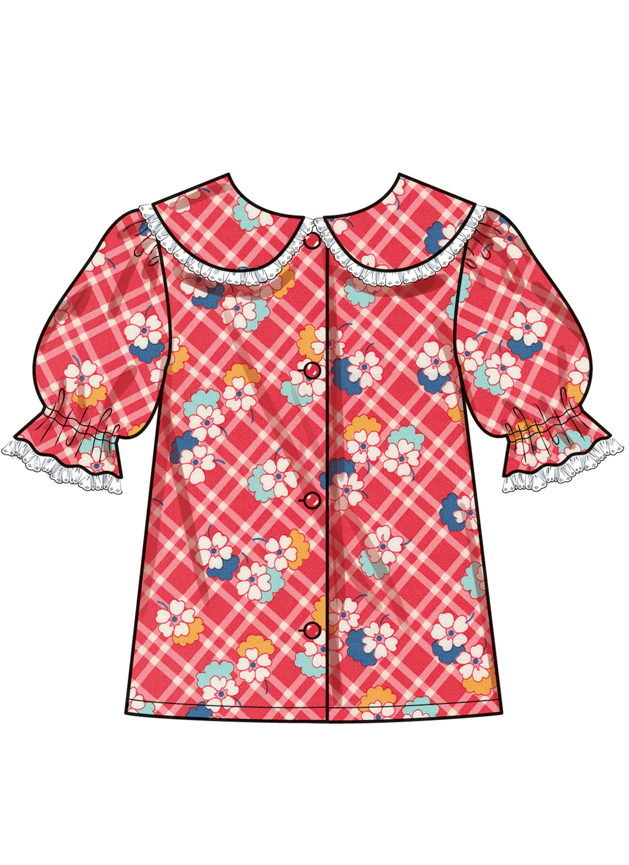 Simplicity Girls' Tops S3077 - Image 7