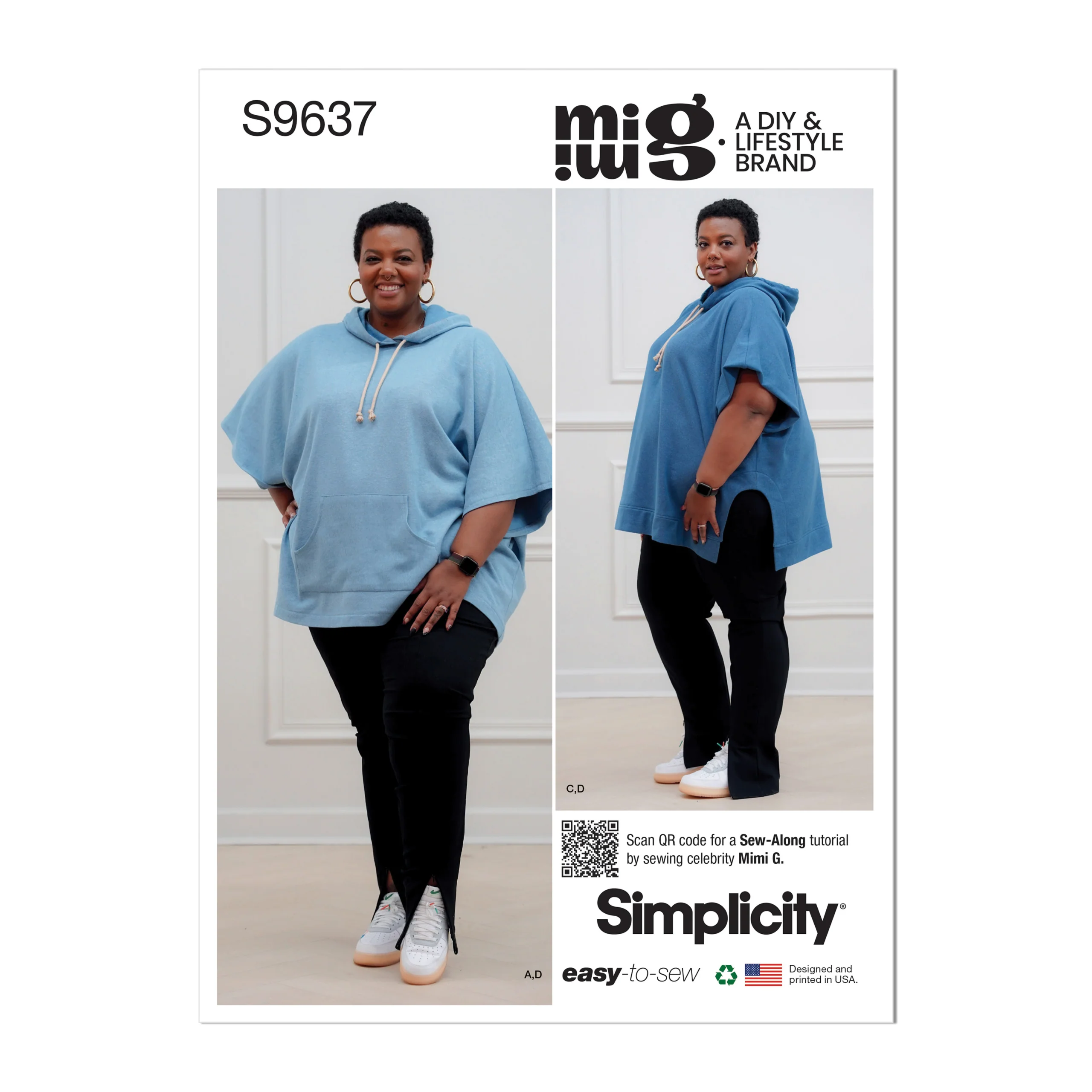 Simplicity Hoodies and Leggings S9637 - Image 2
