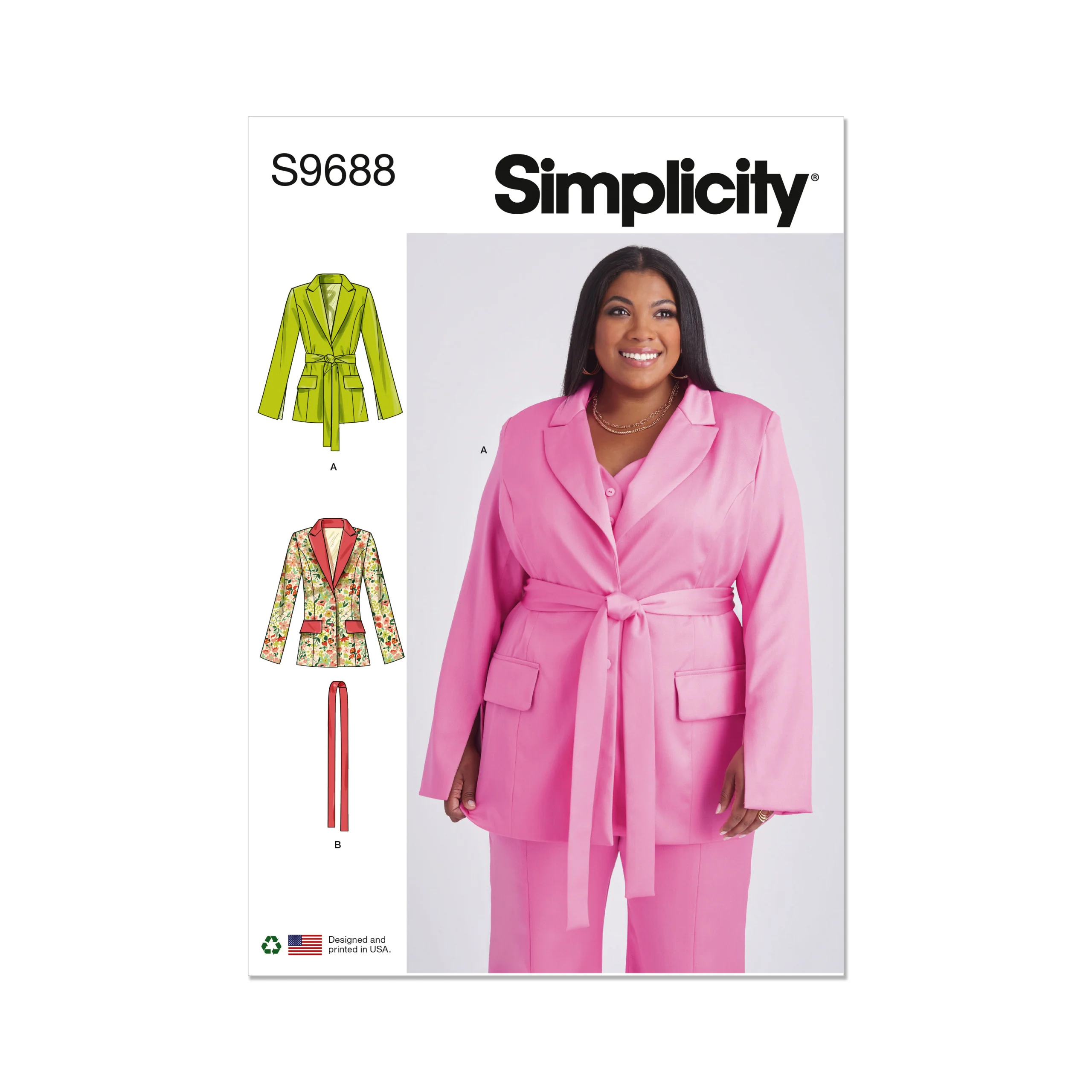 Simplicity Jacket S9688 - Image 2