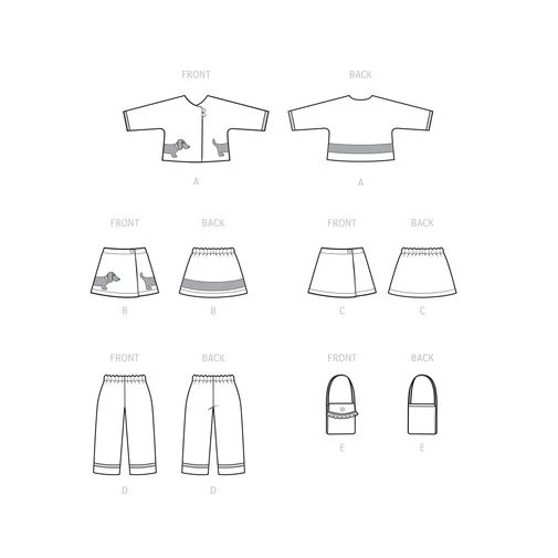 Simplicity Jacket, Skirt and Trousers S9504 - Image 7