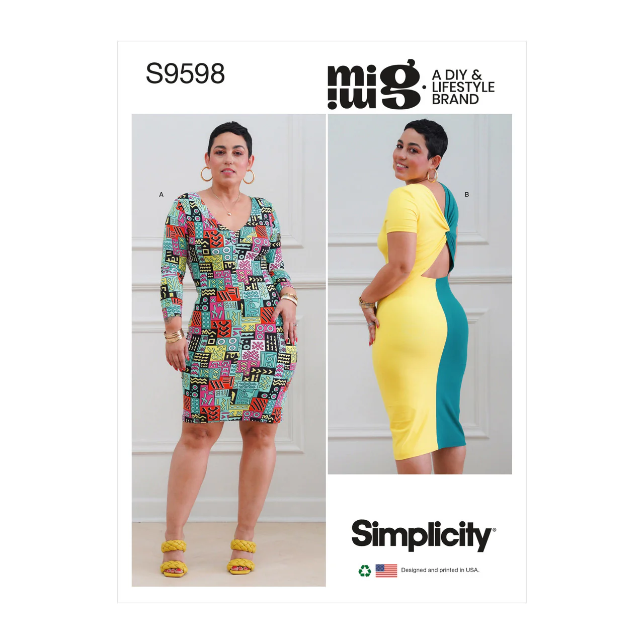 Simplicity Knit Dresses S9598 - Image 2