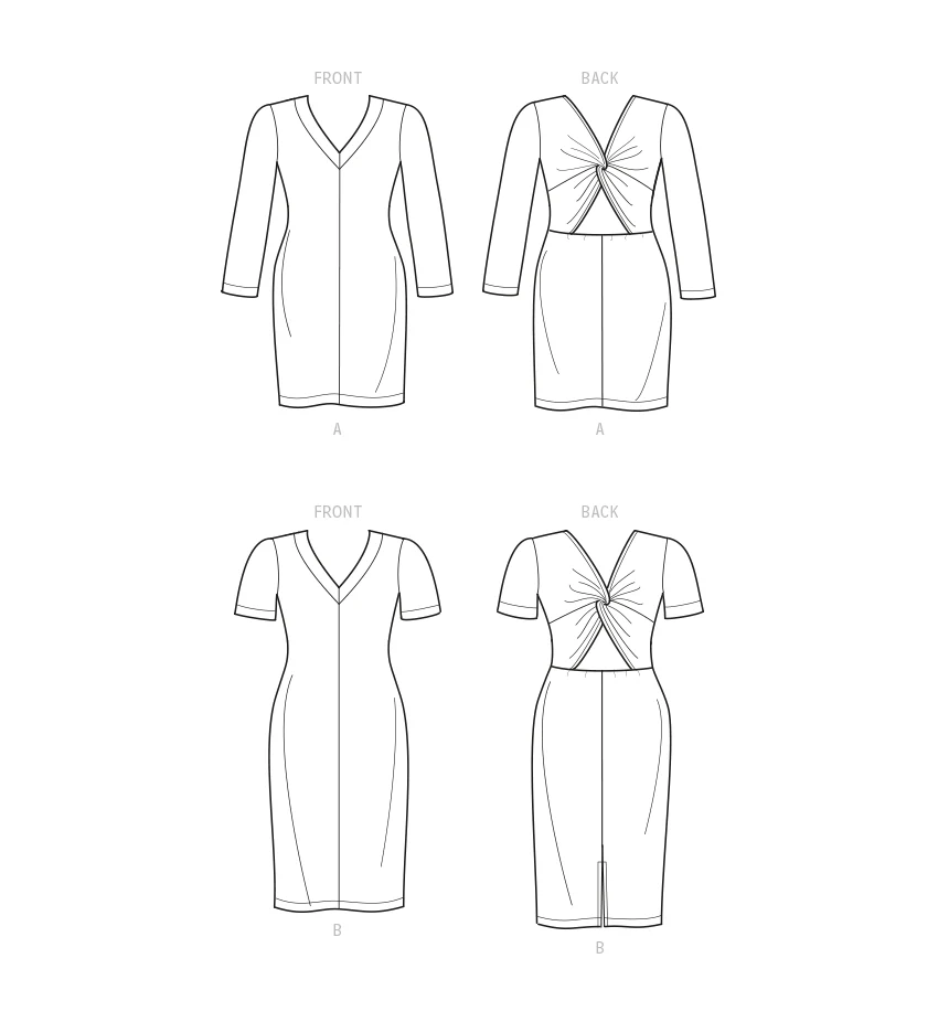 Simplicity Knit Dresses S9599 - Image 6
