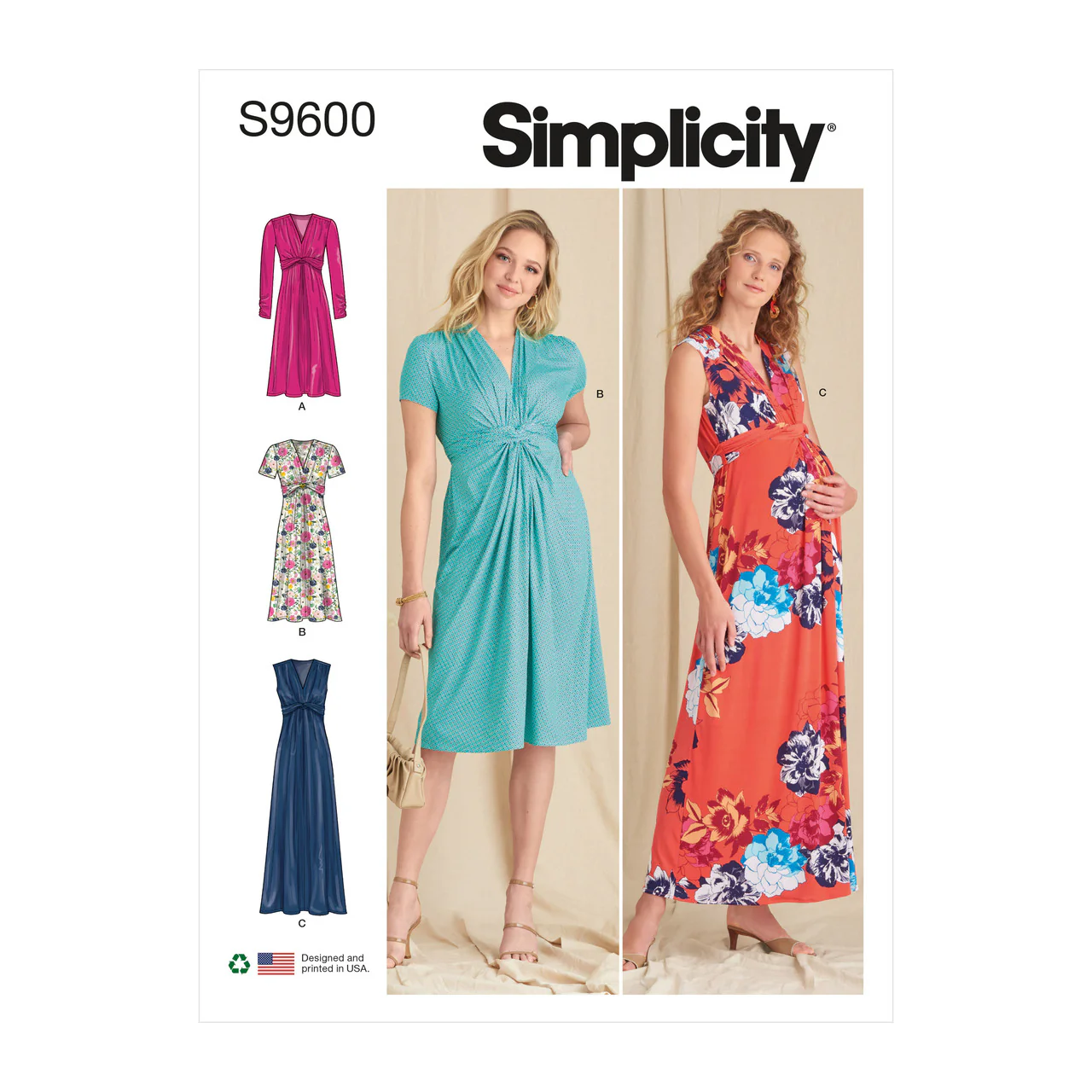 Simplicity Knit Dresses S9600 - Image 2