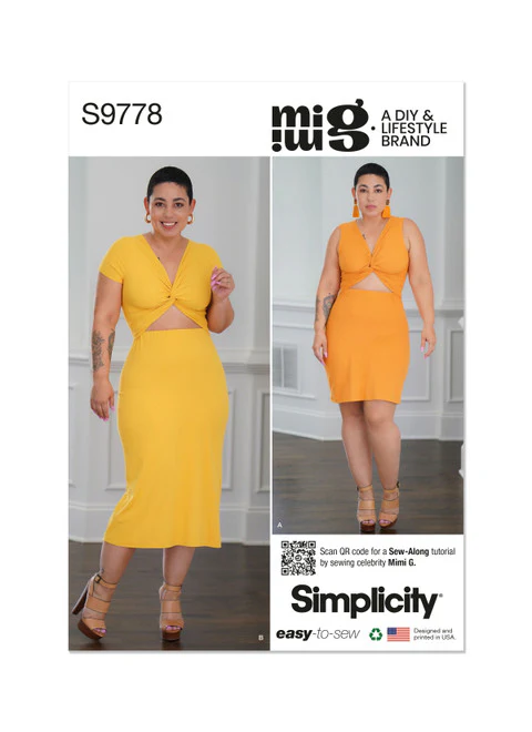Simplicity Knit Dresses S9778 - Image 2