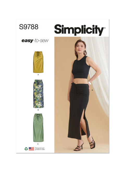 Simplicity Knit Skirts S9788 - Image 2