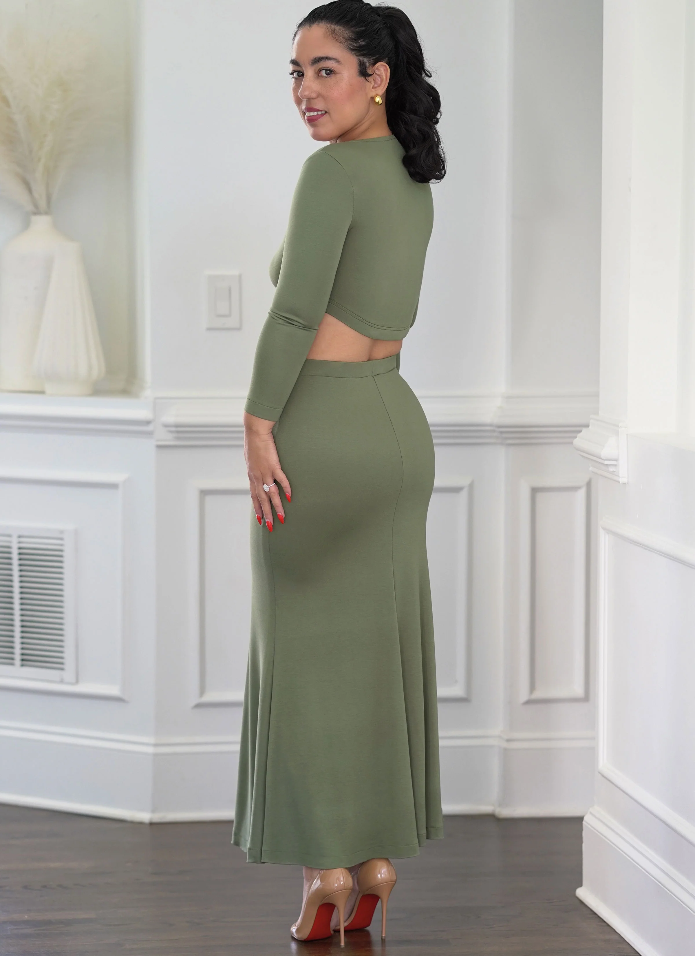 Simplicity Knit Top and Skirt by Mimi G Style S3140 - Image 5