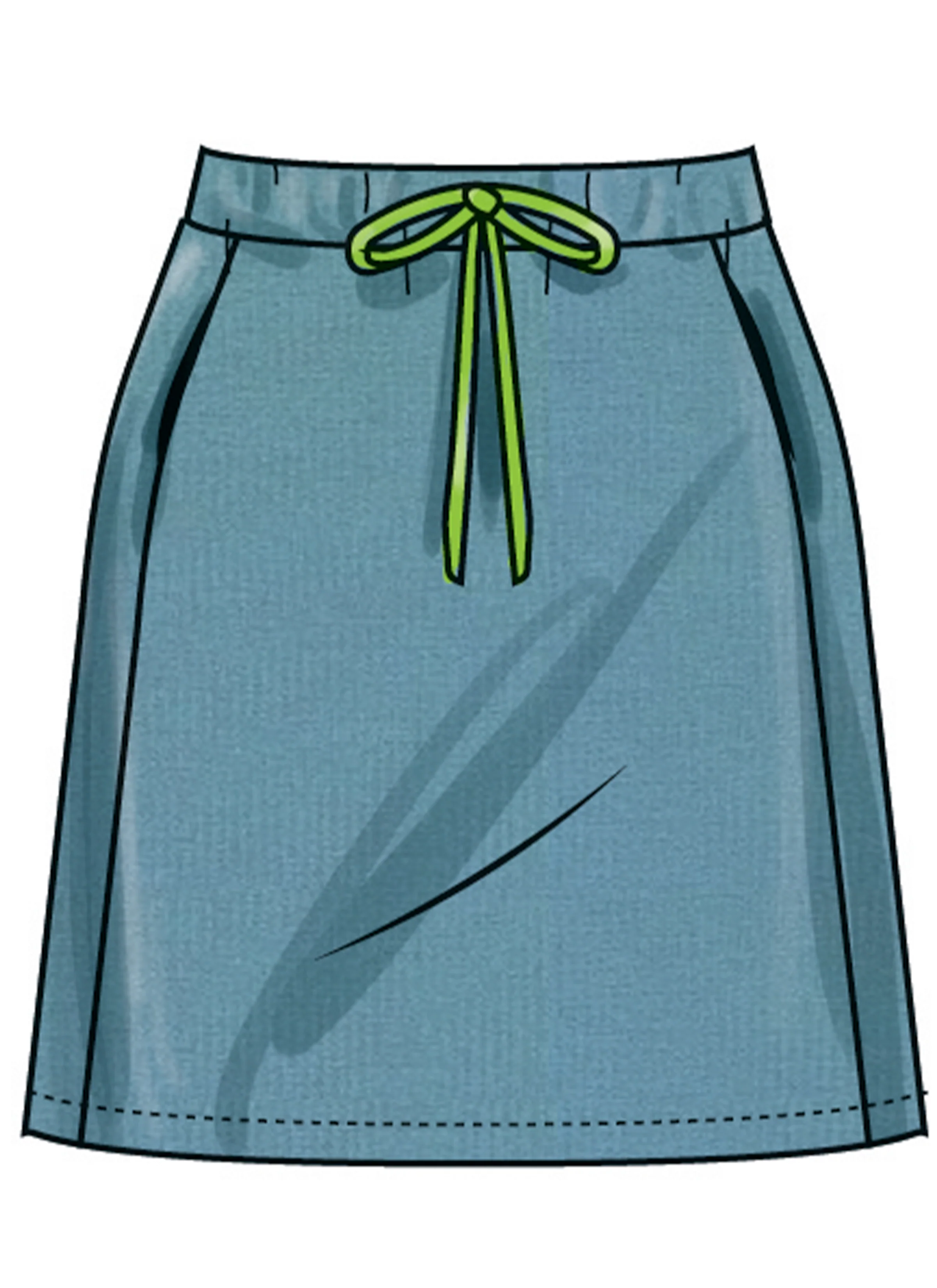 Simplicity Knit Top & Skirt S3035 - Image 6