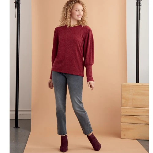 Simplicity Knit Tops S9385 - Image 3