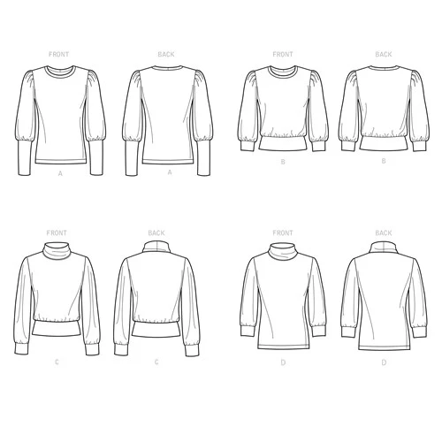 Simplicity Knit Tops S9385 - Image 9