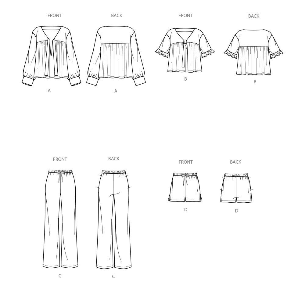 Simplicity Loungewear S9928 - Image 10