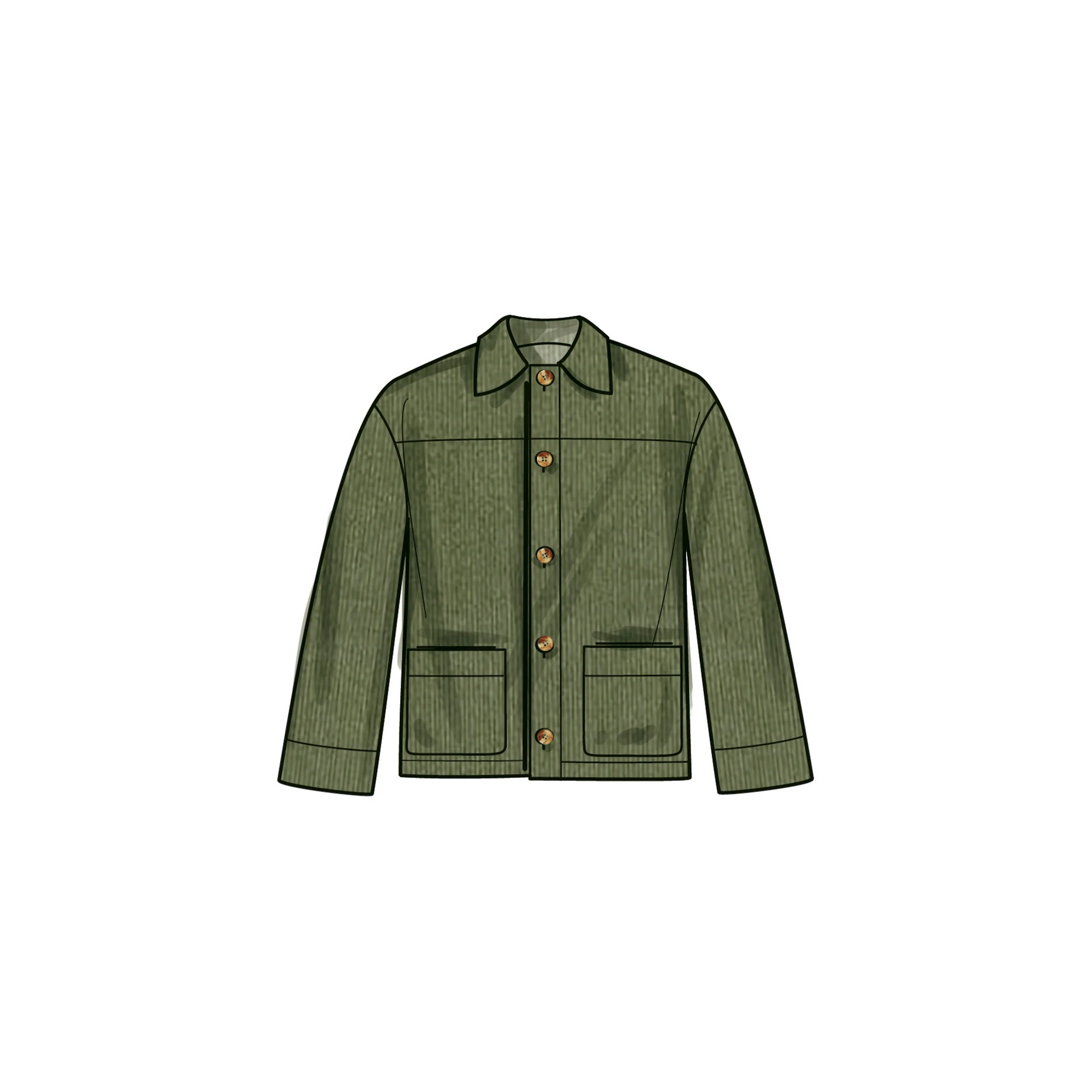 Simplicity Men's/Boys Jacket, Waistcoat, Hat and Crossbody Bag S9694 - Image 3