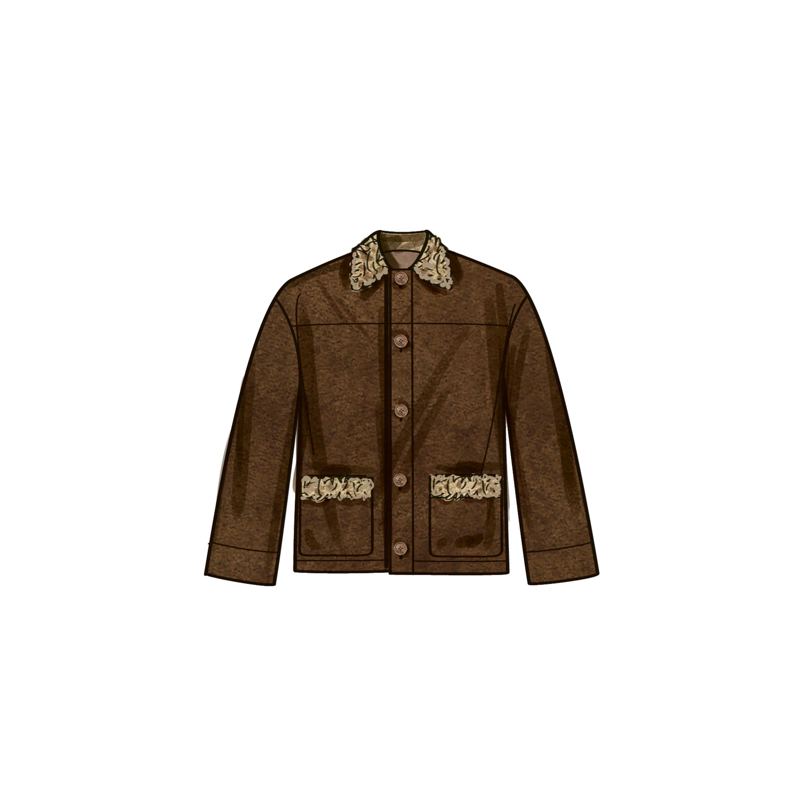 Simplicity Men's/Boys Jacket, Waistcoat, Hat and Crossbody Bag S9694 - Image 4