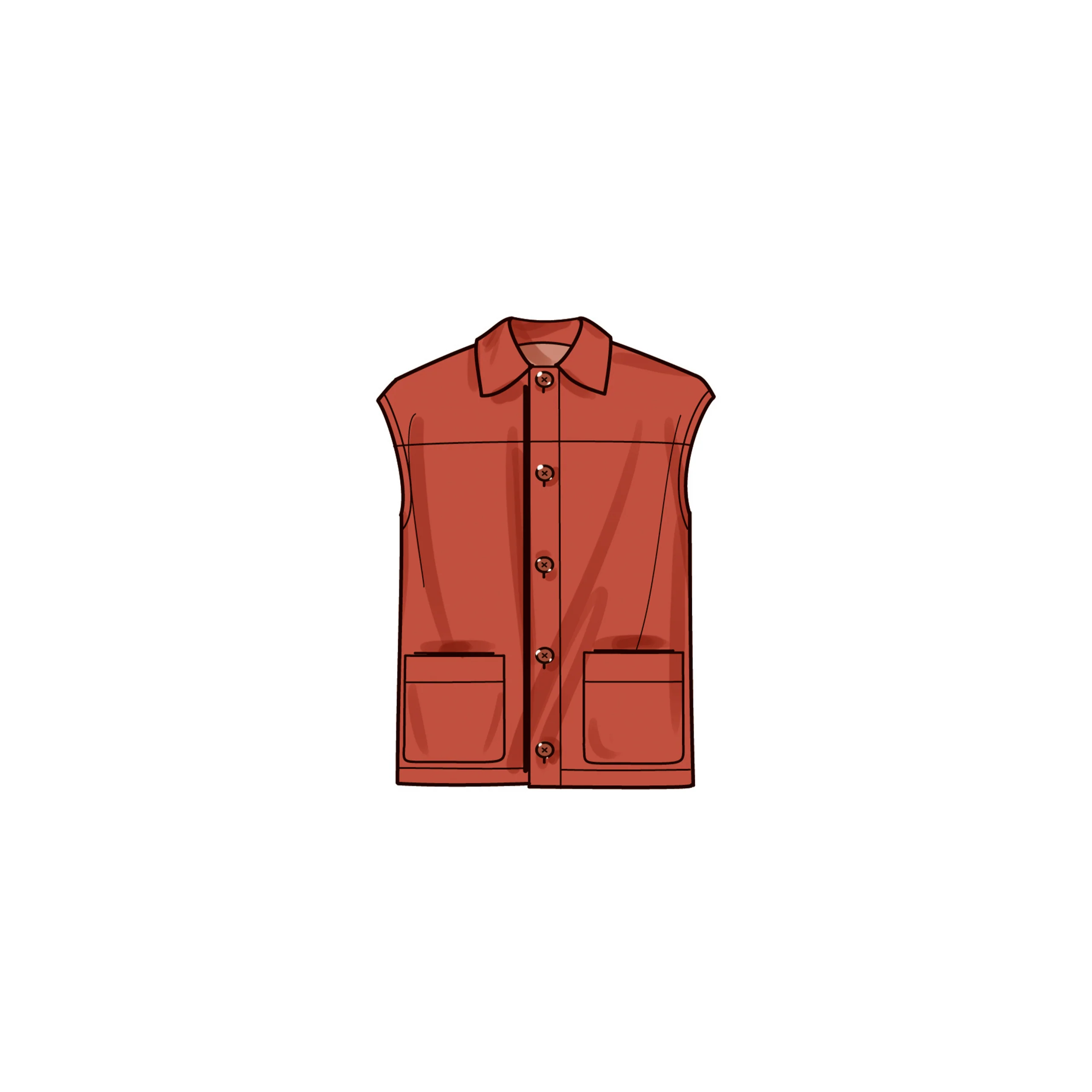 Simplicity Men's/Boys Jacket, Waistcoat, Hat and Crossbody Bag S9694 - Image 5