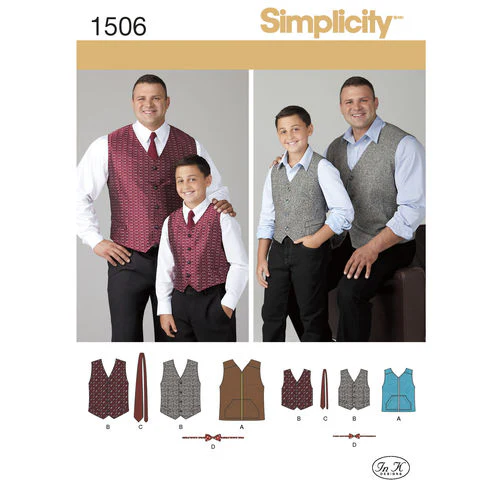 Simplicity Men's/Boys Waistcoat S1506 - Image 2