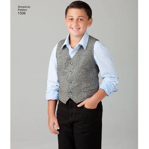 Simplicity Men's/Boys Waistcoat S1506 - Image 4
