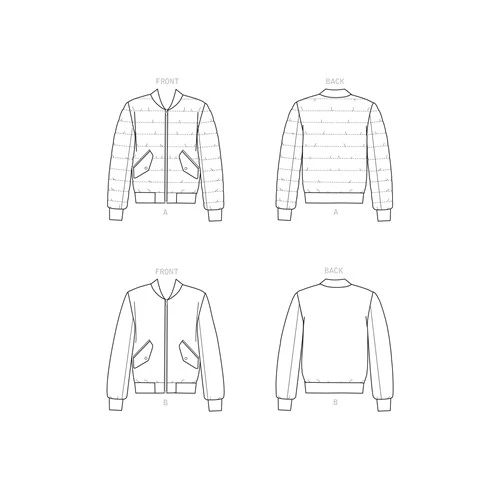 Simplicity Men's Jacket S9190 - Image 6