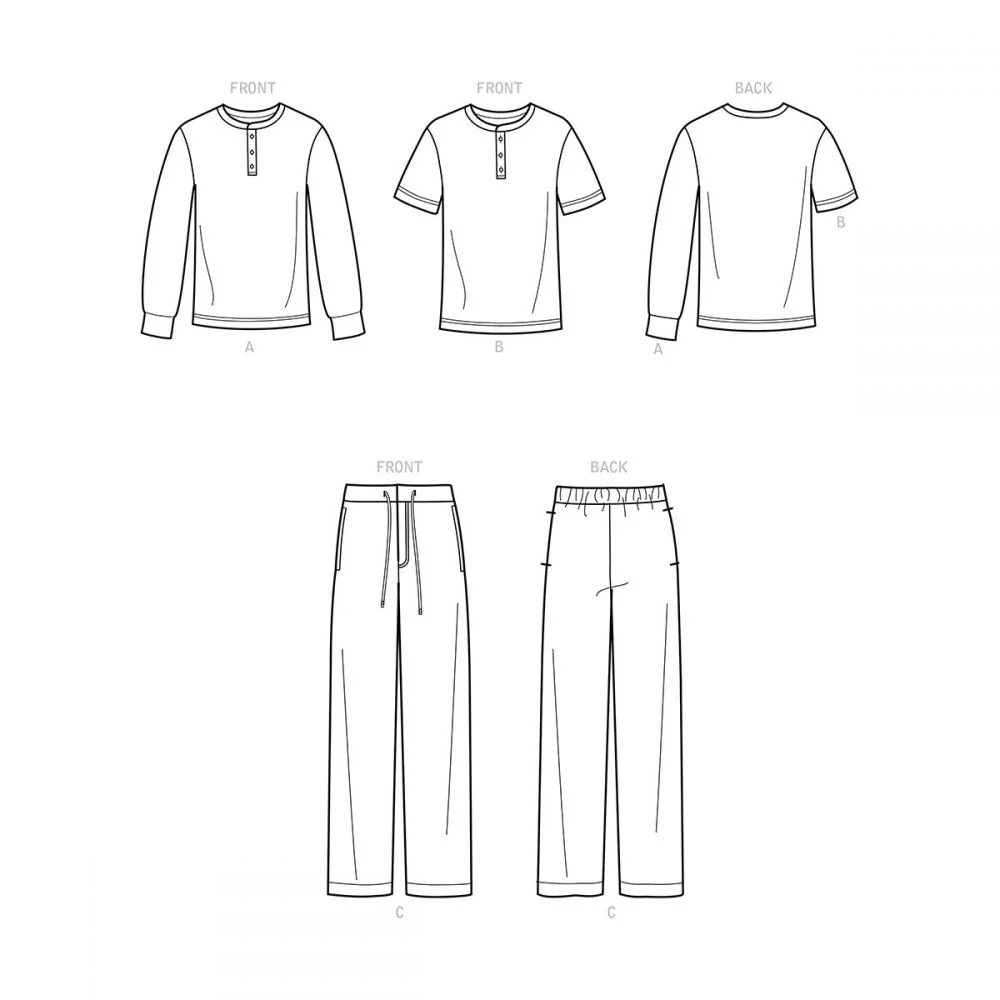 Simplicity Men's Tops and Trousers S9315 - Image 4