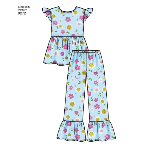 Simplicity Nightwear and Robe S8272 - Image 3