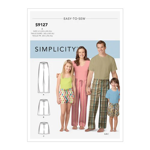 Simplicity PJ Trousers & Shorts S9127 - Image 2