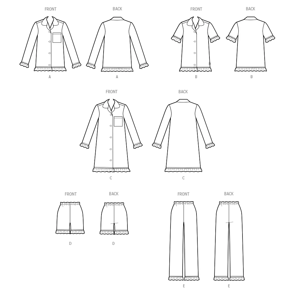 Simplicity Child/Teen Nightwear S3045 - Image 16