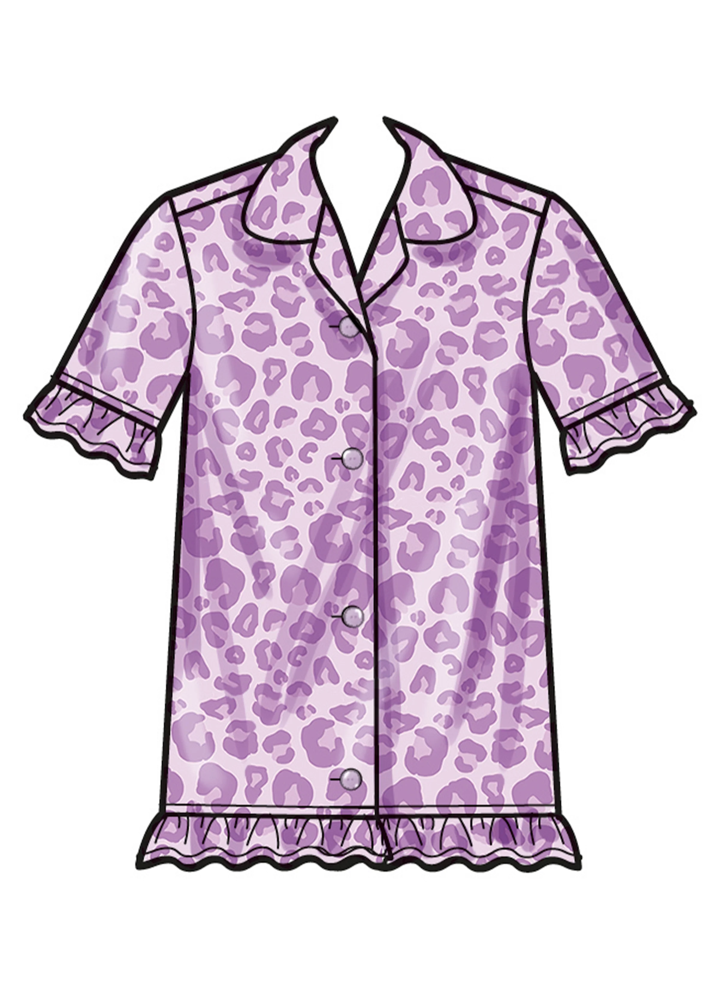 Simplicity Child/Teen Nightwear S3045 - Image 3