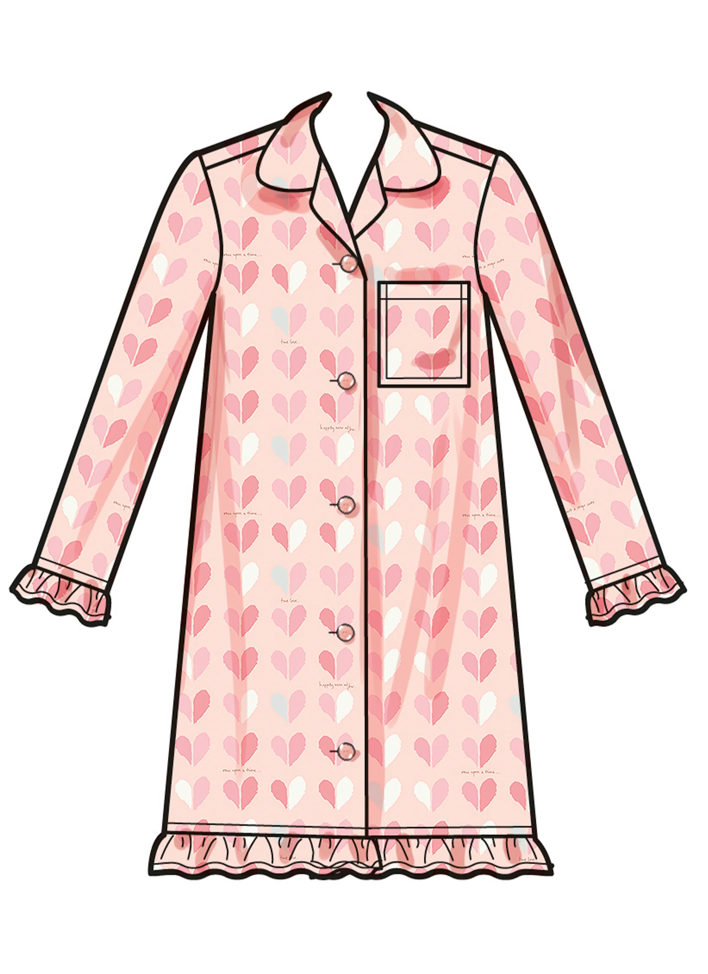 Simplicity Child/Teen Nightwear S3045 - Image 4