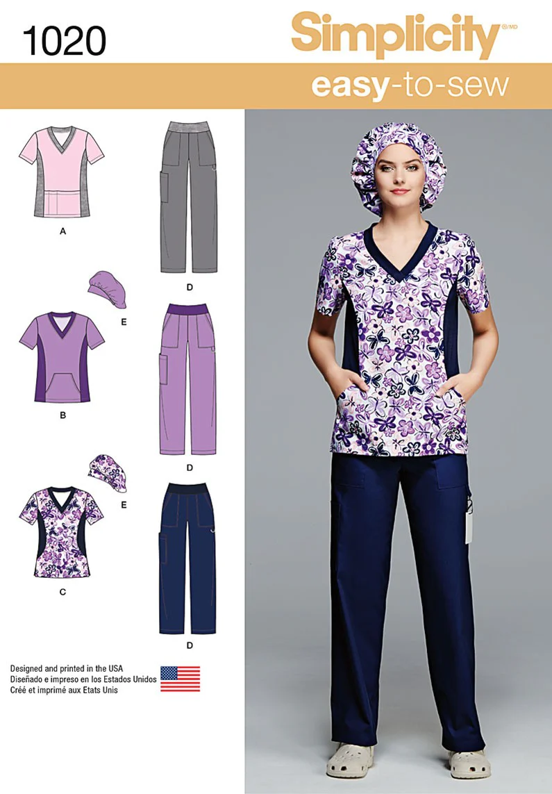 Simplicity Scrubs S1020 - Image 2