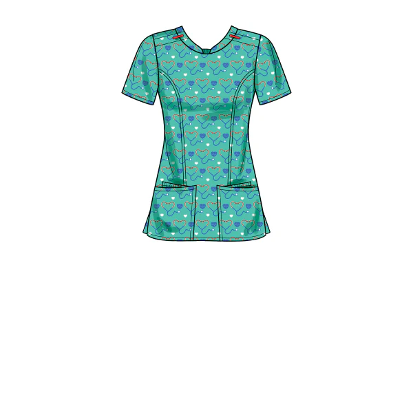 Simplicity Scrubs S9276 - Image 4