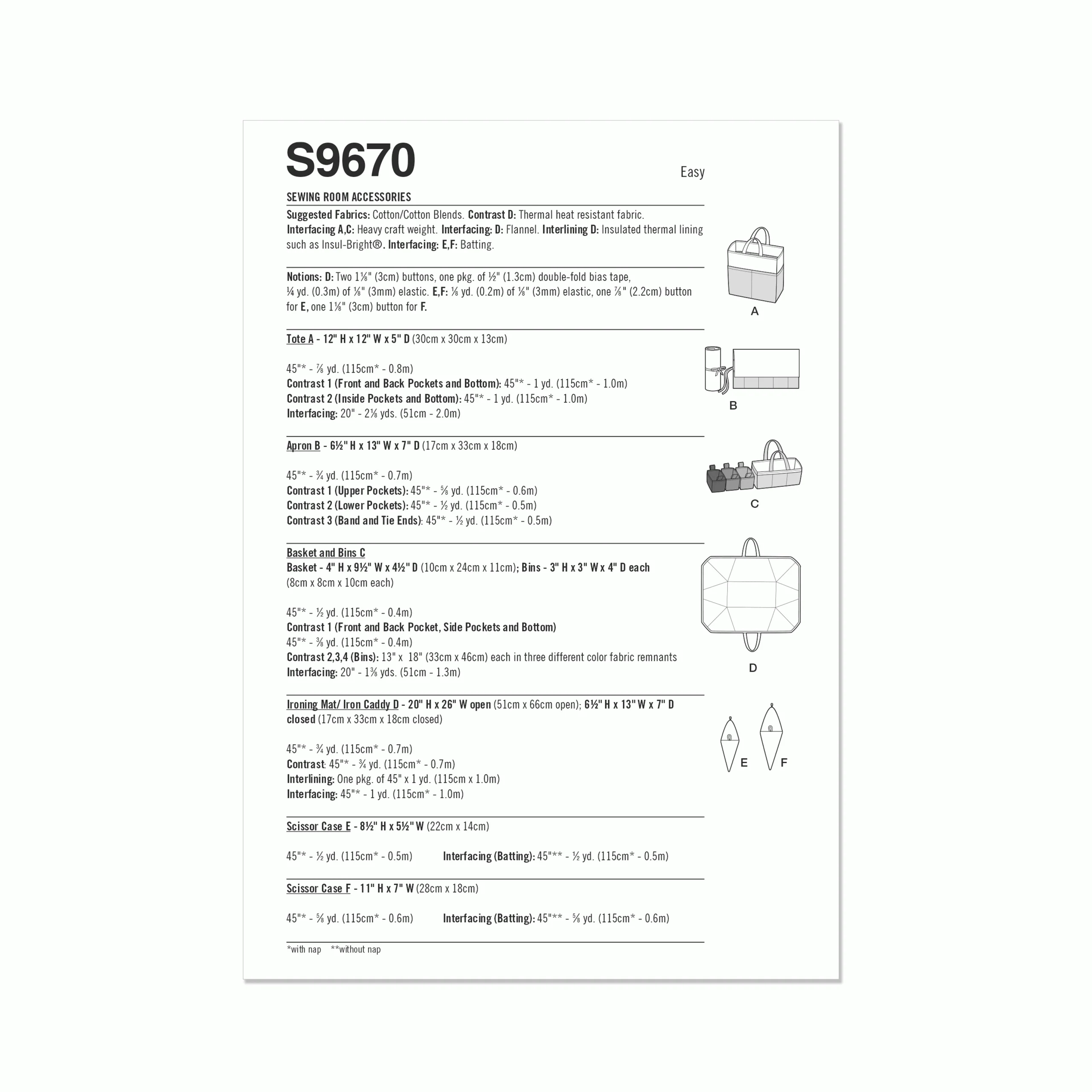 Simplicity Sewing Room Accessories S9670 - Image 8