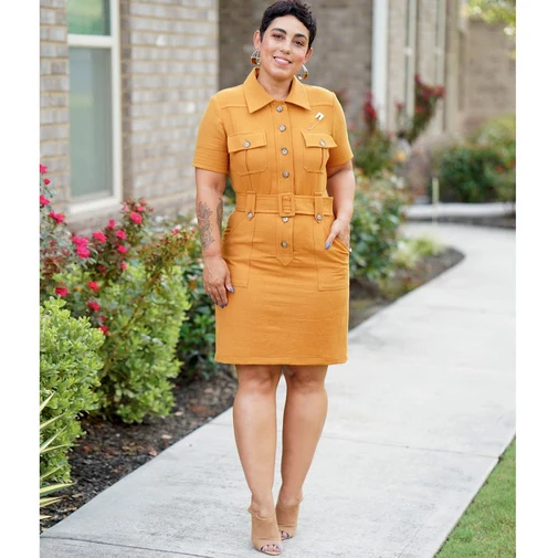 Simplicity Shirt Dress S9463 - Image 3