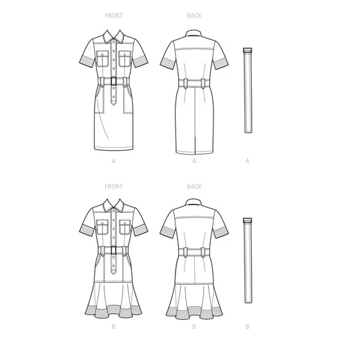 Simplicity Shirt Dress S9463 - Image 6