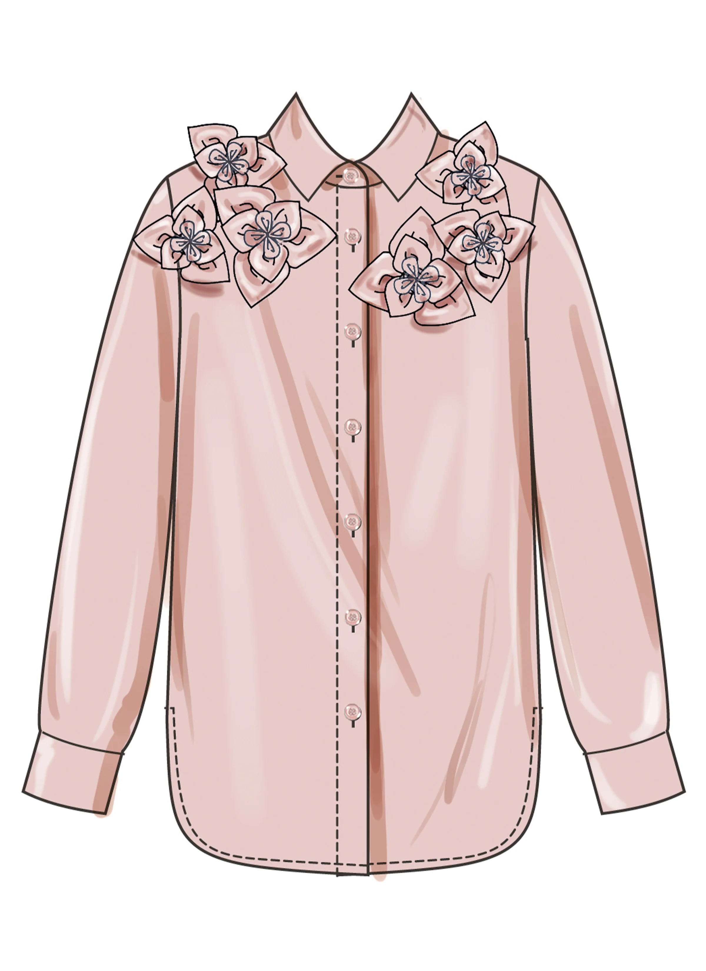 Simplicity Shirt S3101 - Image 4
