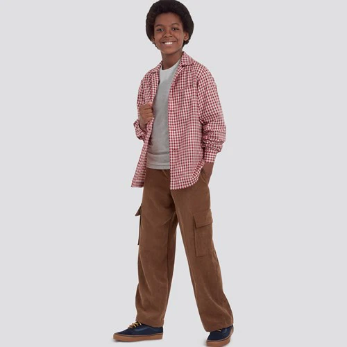 Simplicity Shirt, Vest and Trousers S9201 - Image 3