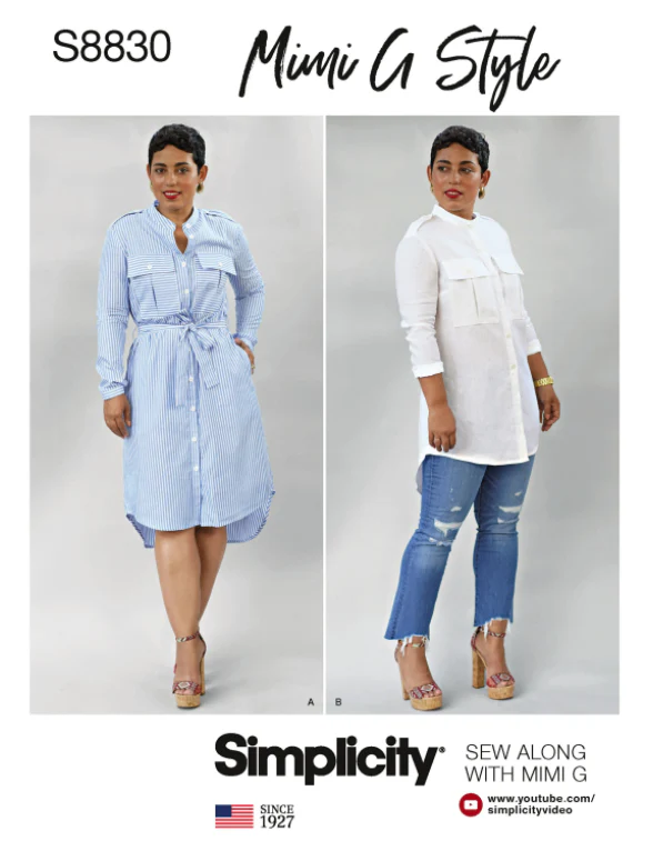 Simplicity Shirtdress S8830 - Image 2