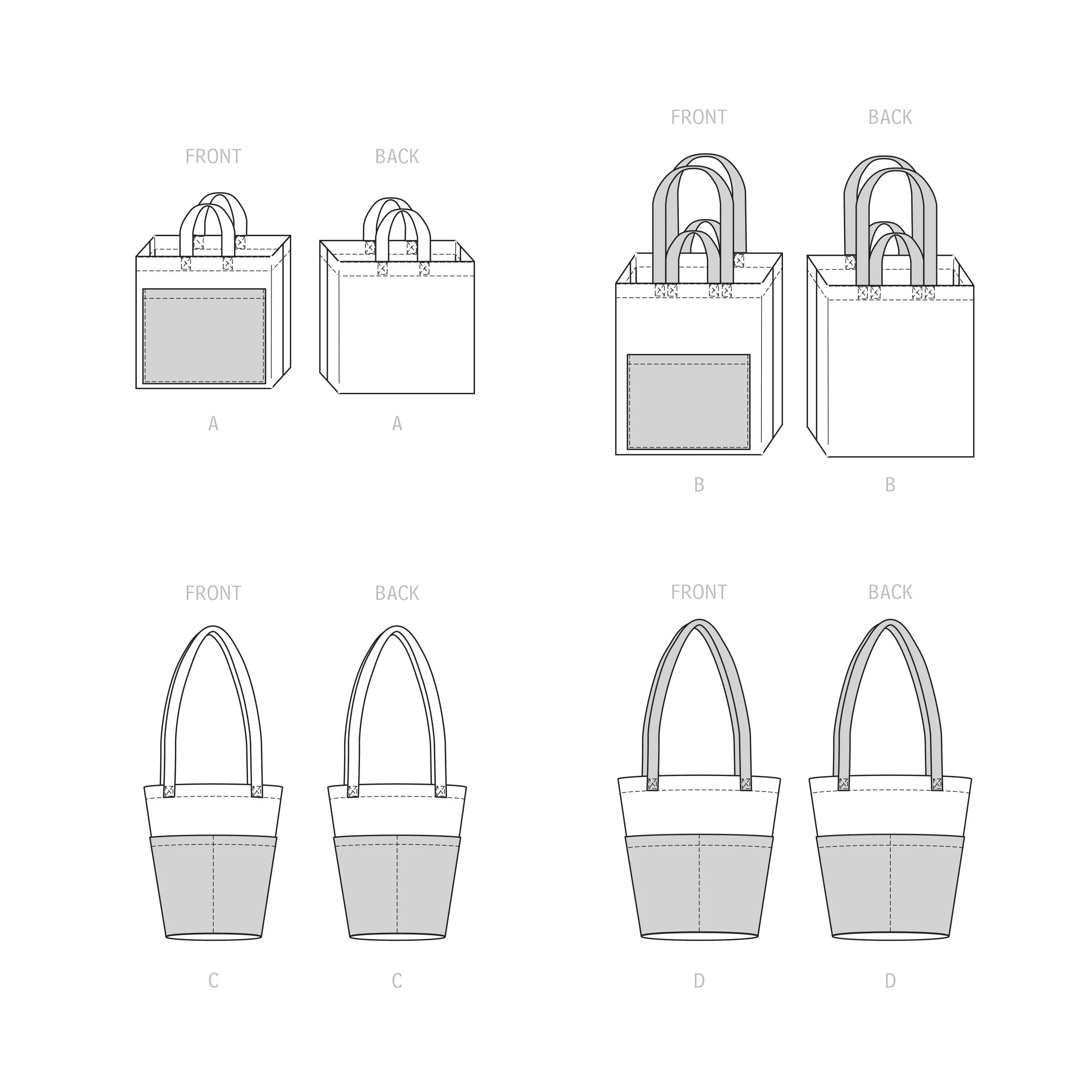 Simplicity Shopping Bags S9517 - Image 6