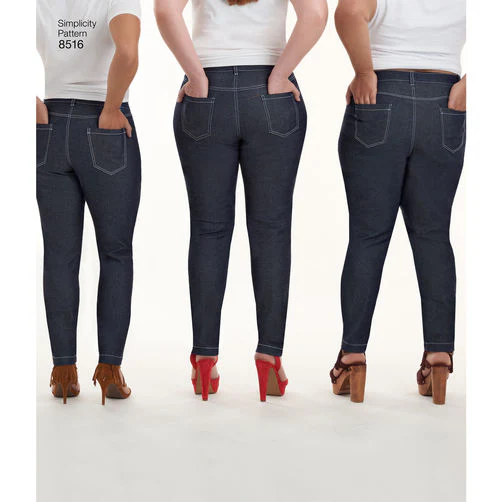 Simplicity Skinny Jeans S8516 - Image 2