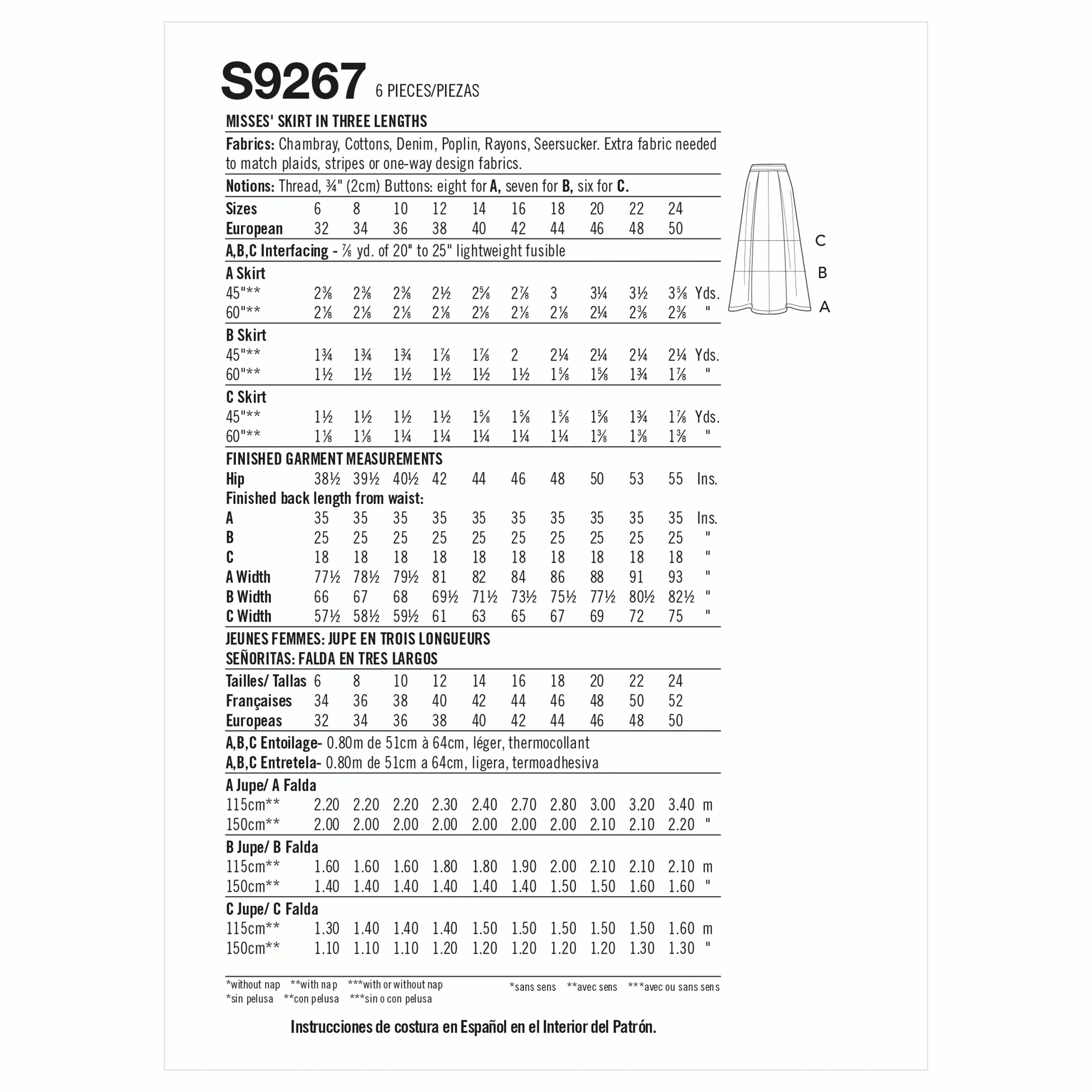 Simplicity Skirts S9267 - Image 8