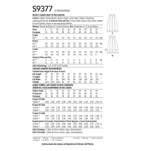 Simplicity Skirts S9377 - Image 8