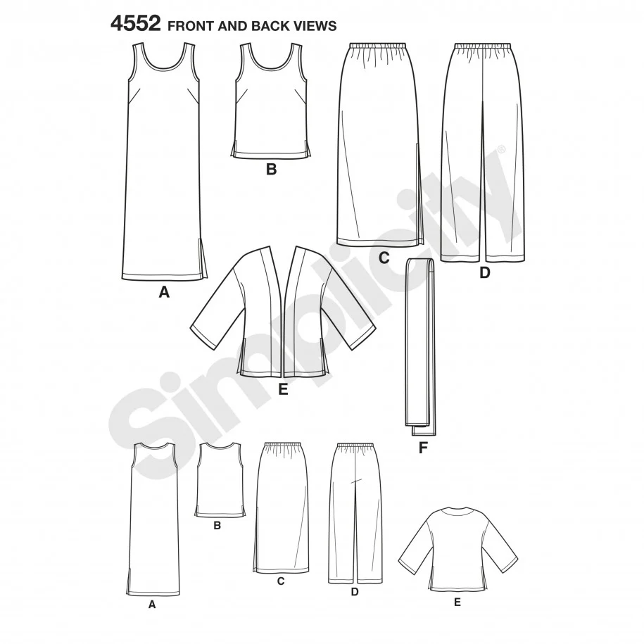 Simplicity Smart and Casual Wear S4552 - Image 7