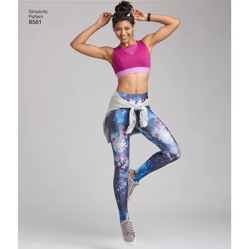 Simplicity Sport Leggings S8561 - Image 6