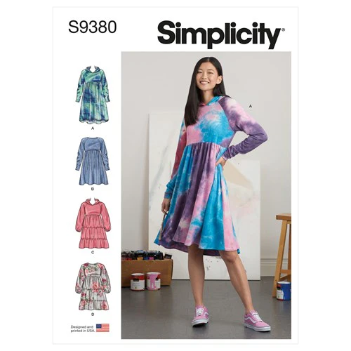 Simplicity Sweatshirt Dresses S9380 - Image 2