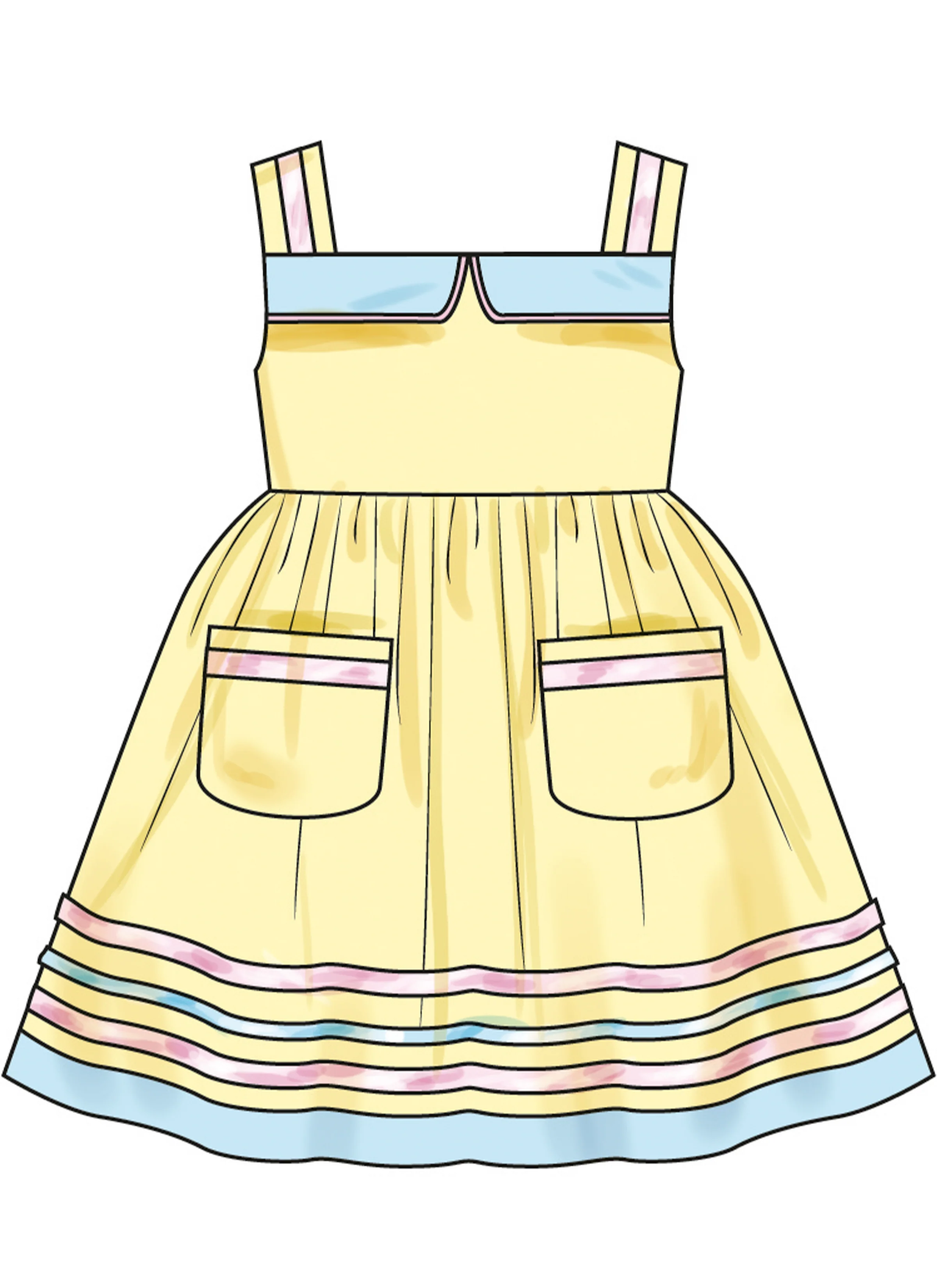 Simplicity Toddlers' Dresses S3080 - Image 6