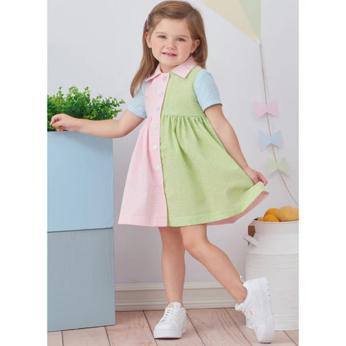 Simplicity Toddlers Dresses S9760