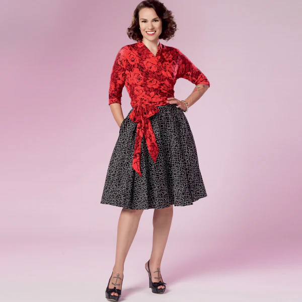 Simplicity Top and Skirt S9288 - Image 3