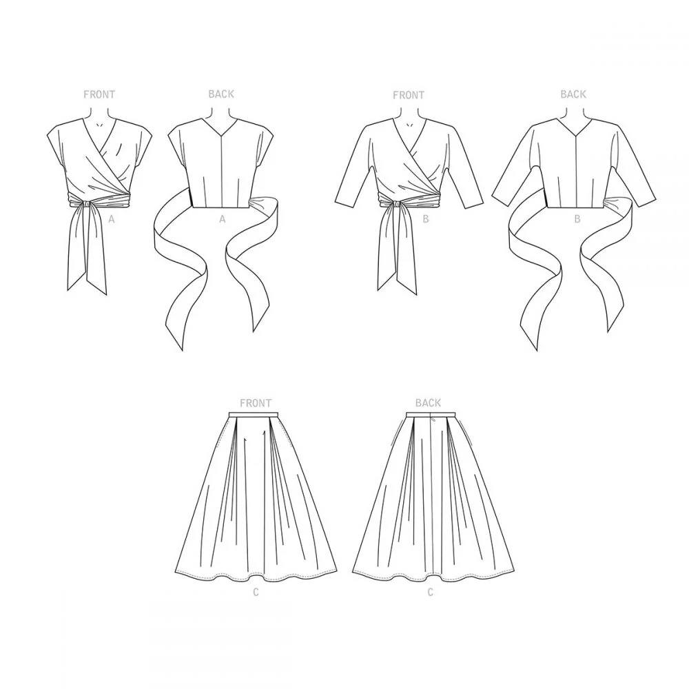 Simplicity Top and Skirt S9288 - Image 4