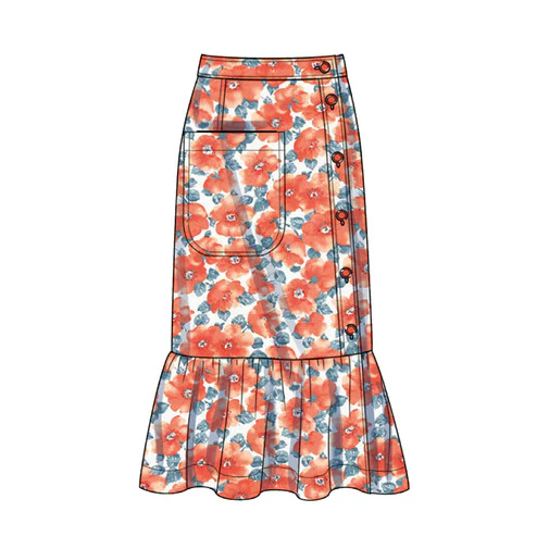 Simplicity Top and Skirts S9552 - Image 6
