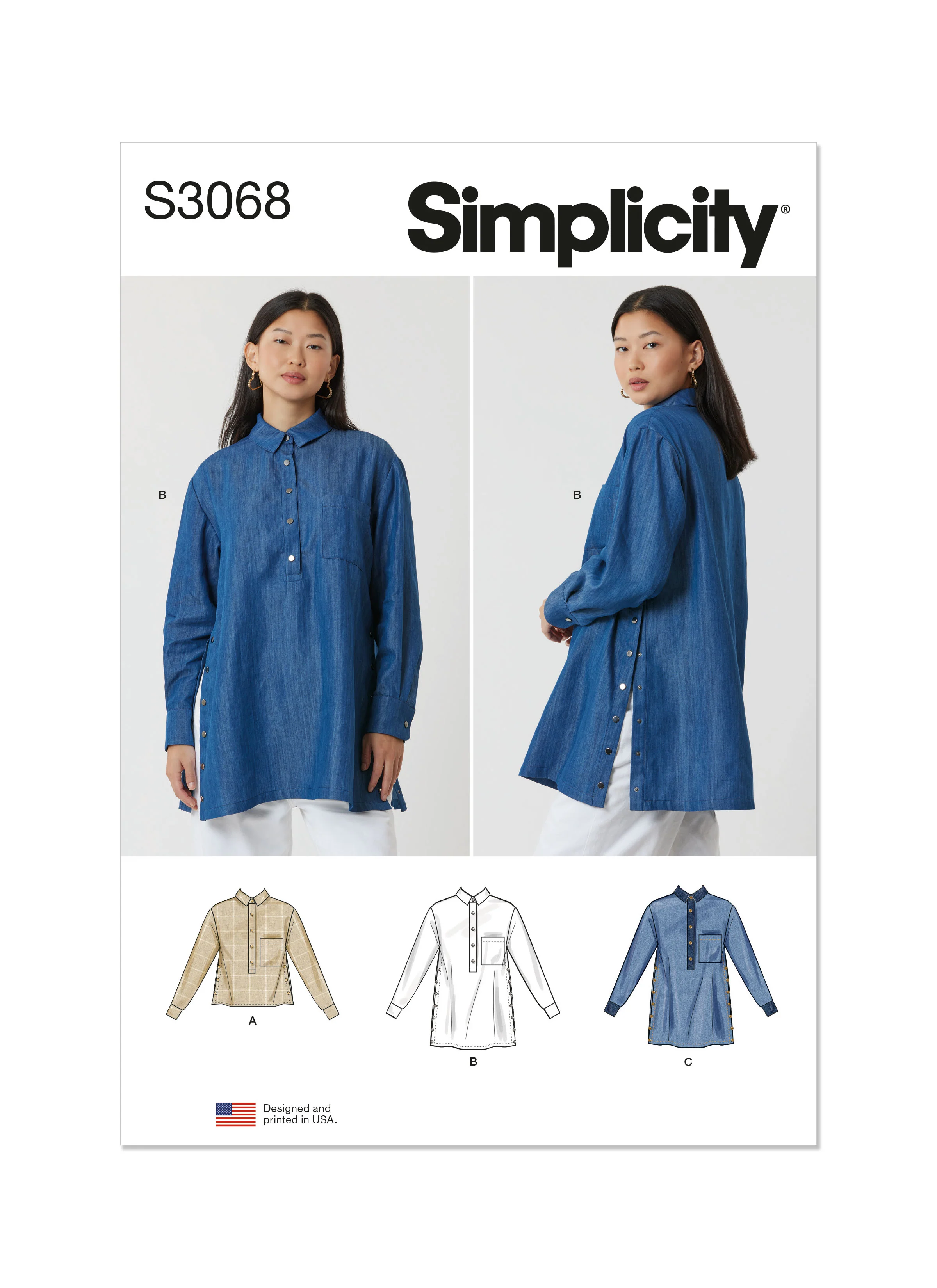 Simplicity Top and Tunic S3068 - Image 10